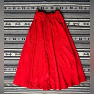 Curator SF Grace Skirt in Poppy (Red) Size XS